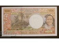 1000 франка Френска Полинезия, Френски Пасифик 1996, UNC