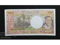 1000 франка Френска Полинезия, Френски Пасифик 1996, UNC