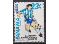Timbrul marcat Sport SP pentru Fotbal Mexic 1986 din Panama