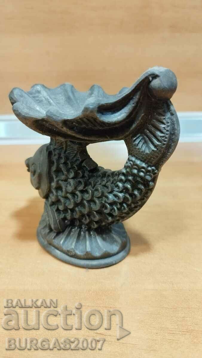 Delivery of Old metal figure, the goldfish, USSR Delivery of Old metal figure, the goldfish, USSR