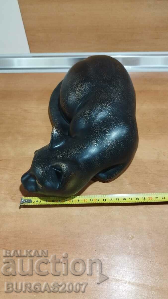 Аукцион Голяма керамична фигура, котка Аукцион Голяма керамична фигура, котка