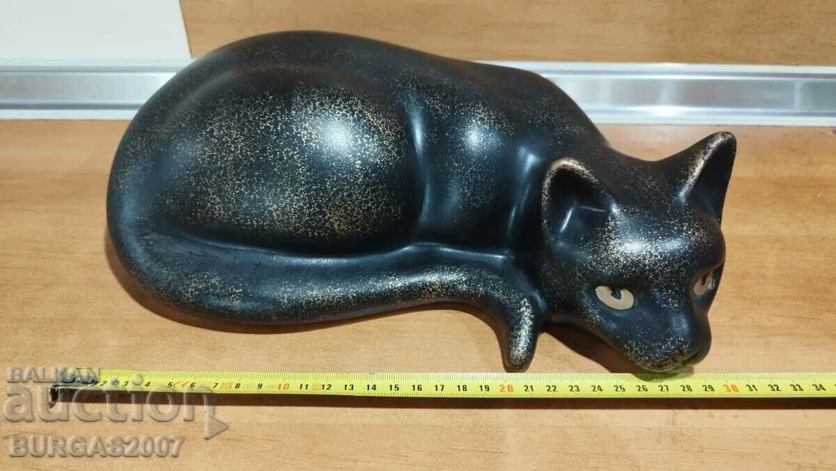 Голяма керамична фигура, котка Голяма керамична фигура, котка