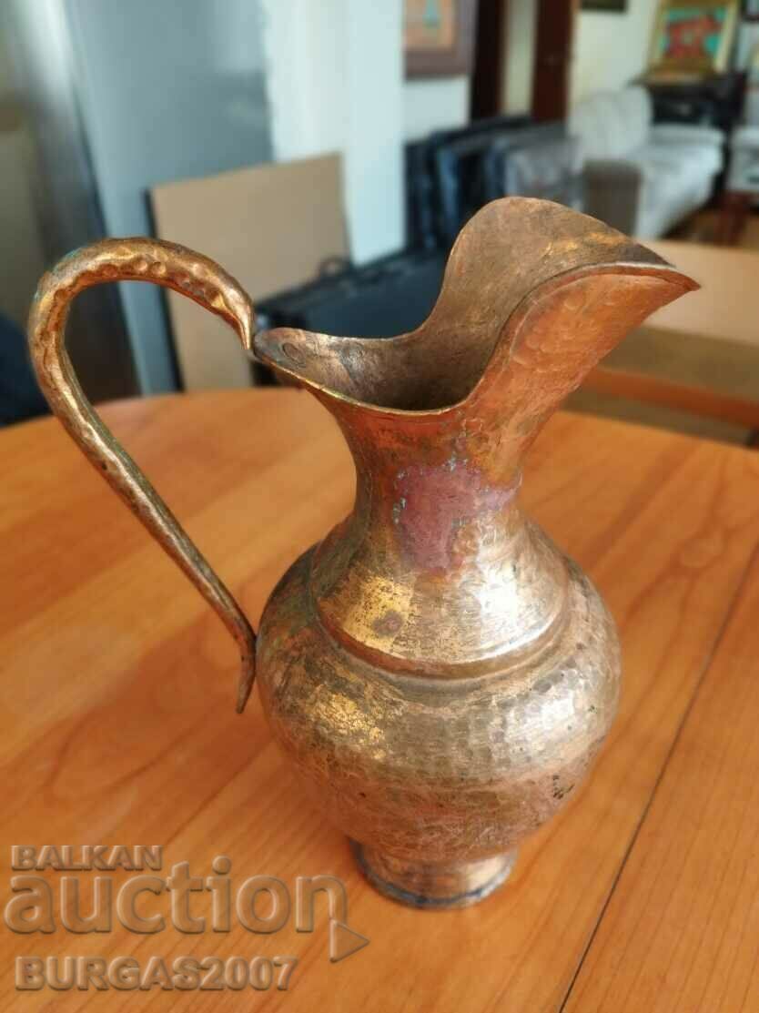 Jug, copper, copper, Albania, 1 kg. Jug, copper, copper, Albania, 1 kg.