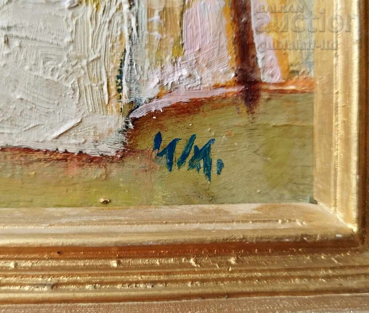 Auction  Painting, landscape, 2003, artist Iliya Milkov (1927-2009)