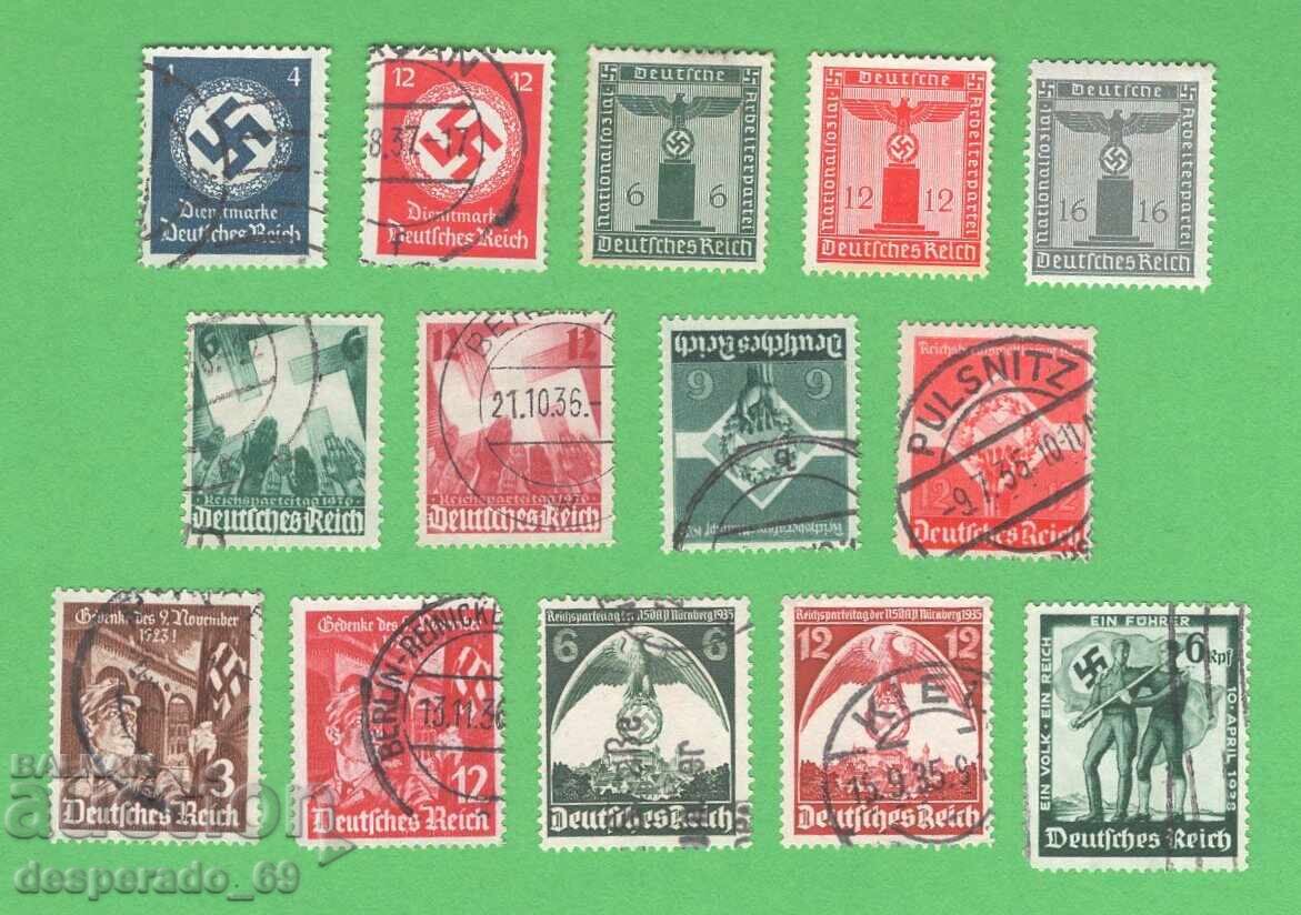 (¯`'•.¸     14  броя  марки  със  Свастика     ¸.•'´¯)