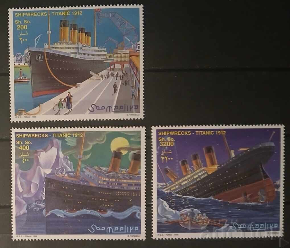 Somalia 1998 Ships/Titanic MNH