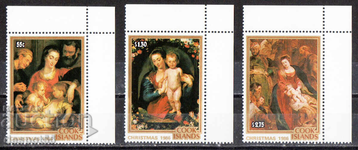 1986. Ο-βι Κουκ. Χριστούγεννα - Ζωγραφιές του Πέτερ Πάουλ Ρούμπενς