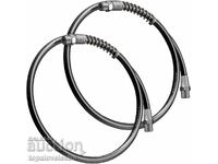NEW! Set of 2 flexible hoses for grease gun 30 cm