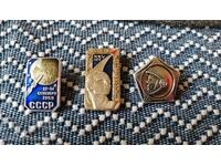 Insigne sovietice cu ocazia primei călătorii în spațiu