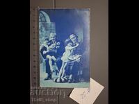 Carte poștală veche - Familie