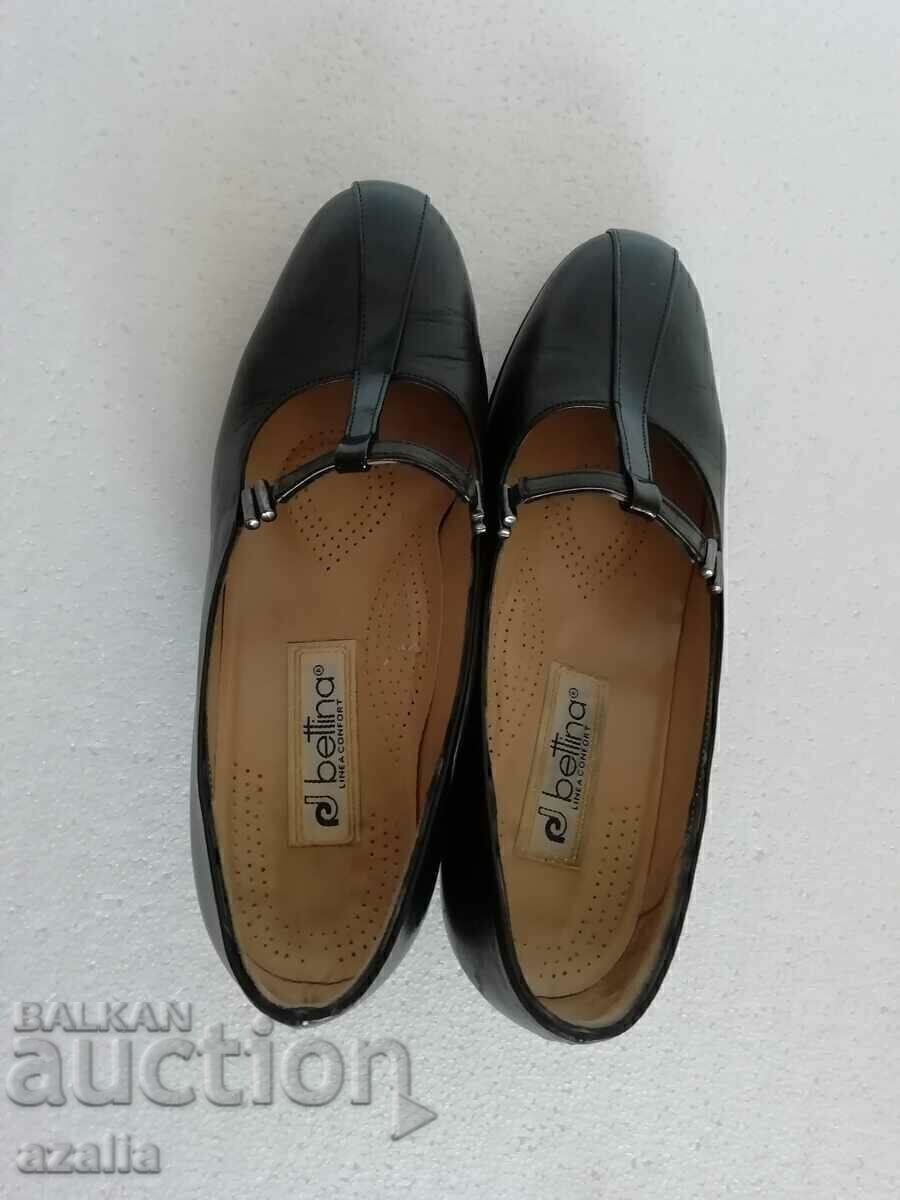 Elegant leather shoes 36 number with price 38.00 BGN | € 19.43 Elegant leather shoes 36 number with price 38.00 BGN | € 19.43