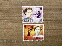 Jerseuri - Mărci Europa - Femei Celebre (1996) MNH