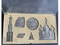41913 USSR lot of plaques Old Moscow
