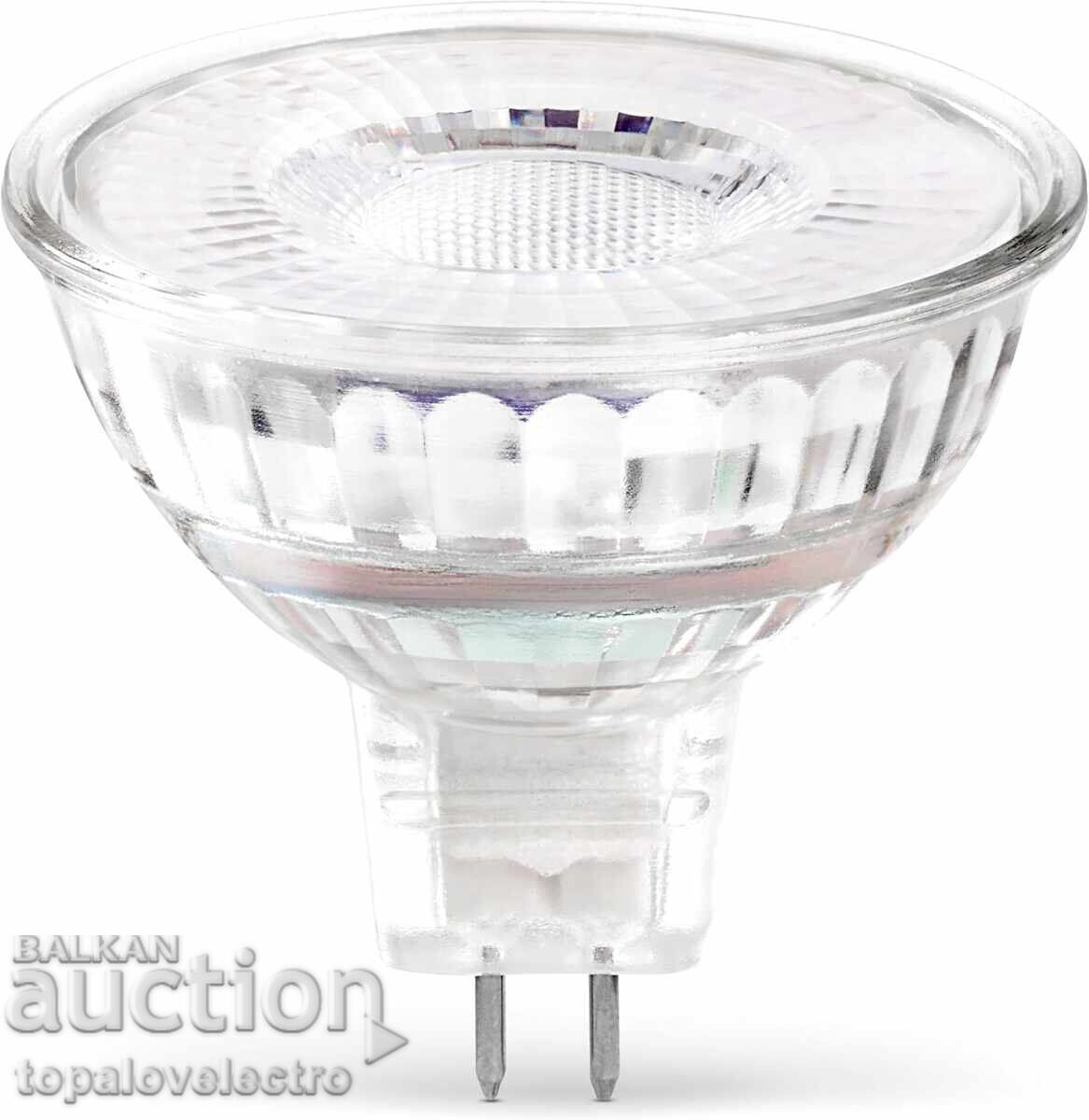 NEW! Set of 10x LED bulbs MR16 GU5.3, 3W, 2700K dimmable with price 29.00 BGN | € 14.83