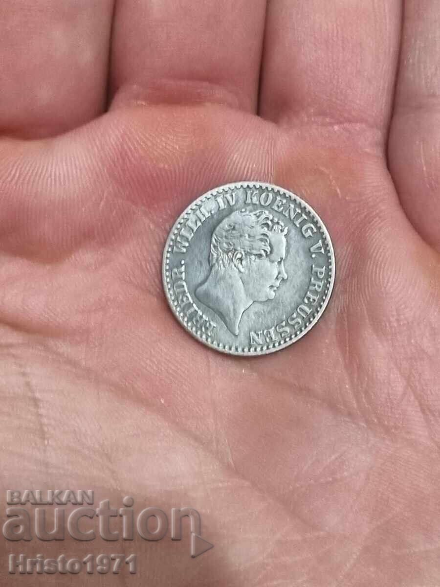 2 1/2 Groschen 1843 Prussia with price € 28.12 | 55.00 BGN