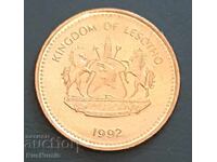 Λεσότο. 1 σέντε 1992