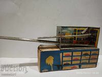 Old Russian Toy GARAGE in box, without car, works