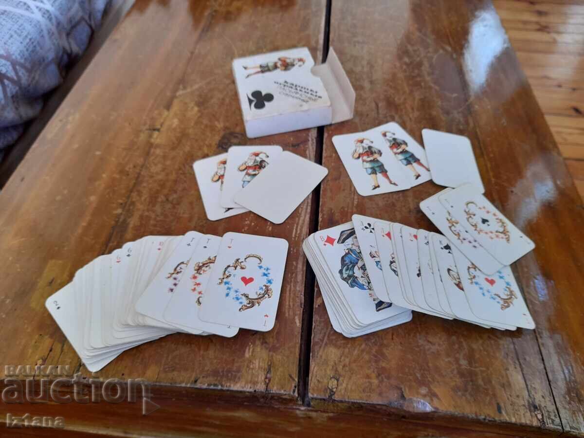 Auction  Old Russian Playing Cards, Solitaire Cards, Souvenir Cards