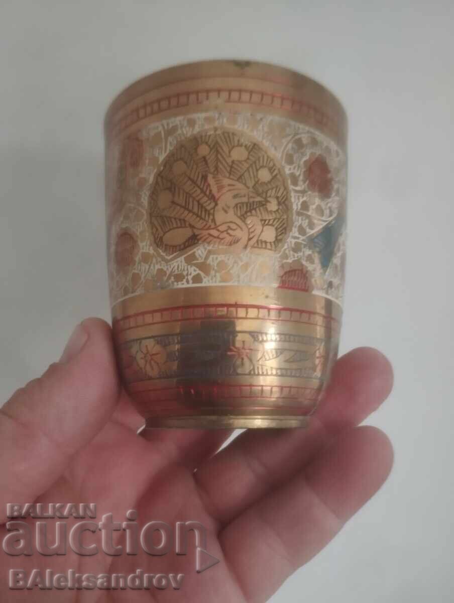 Brass cup