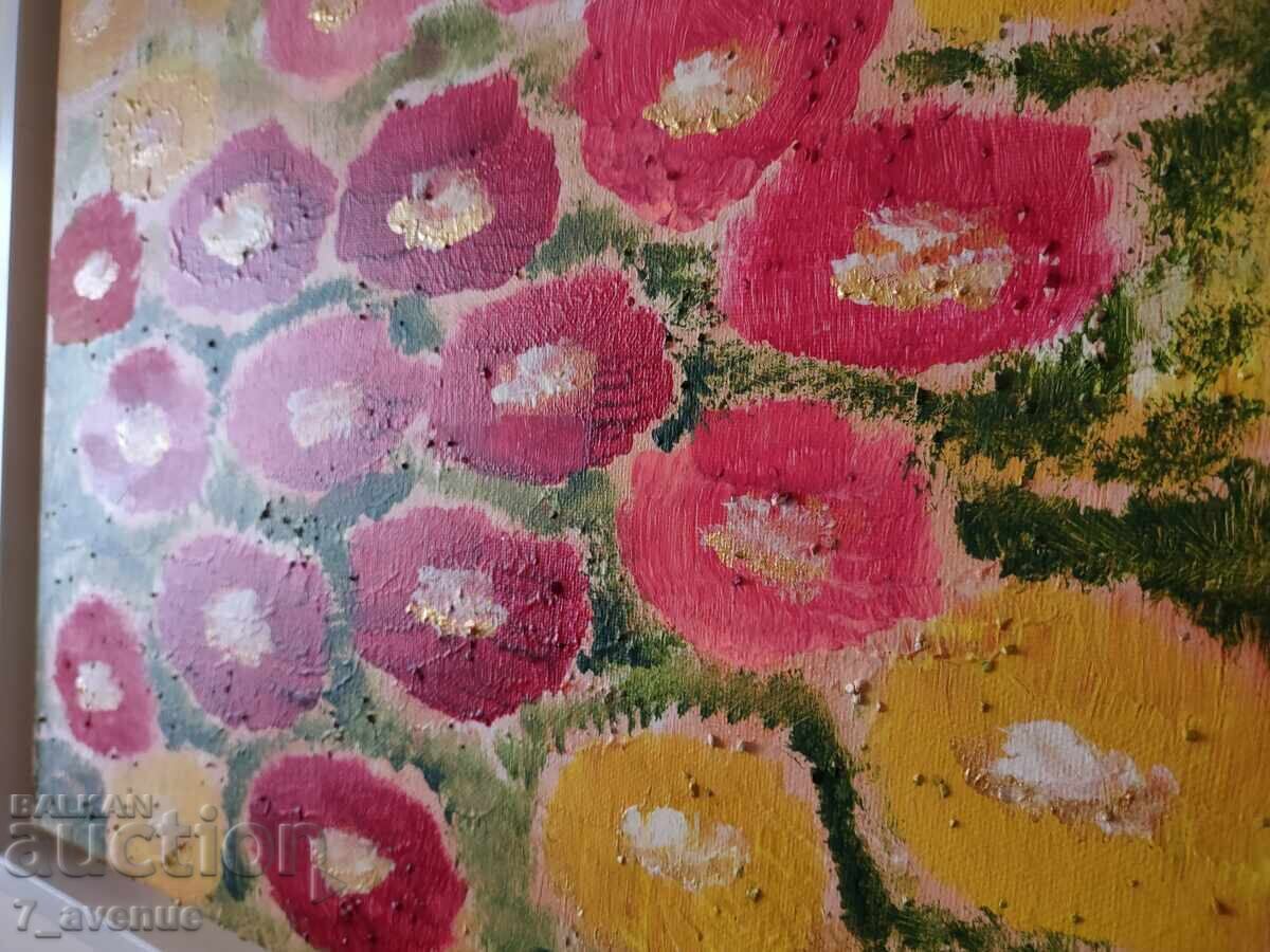 Tablou original acrilic pe pânză, autentic, 40/40 cm - 6 Tablou original acrilic pe pânză, autentic, 40/40 cm - 6