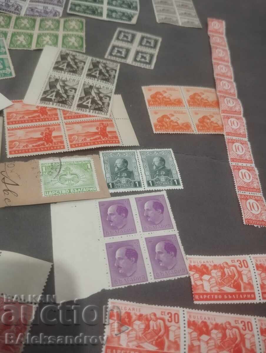 Лот бг. пощенски марки в плик от 1930 г. с цена 22.00 лв. | € 11.25 Лот бг. пощенски марки в плик от 1930 г. с цена 22.00 лв. | € 11.25