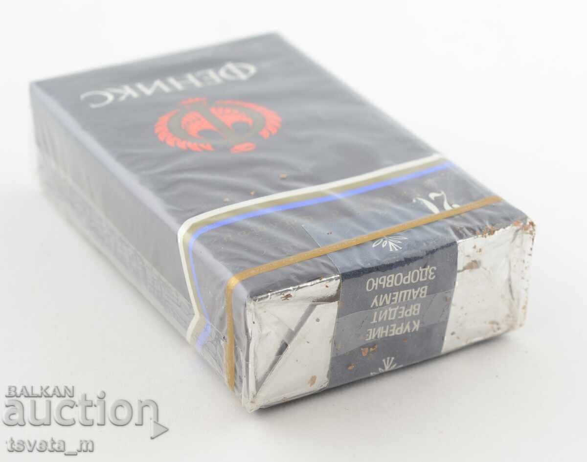 Auction PHOENIX cigarettes, sealed pack with cellophane and tax stamp Auction PHOENIX cigarettes, sealed pack with cellophane and tax stamp