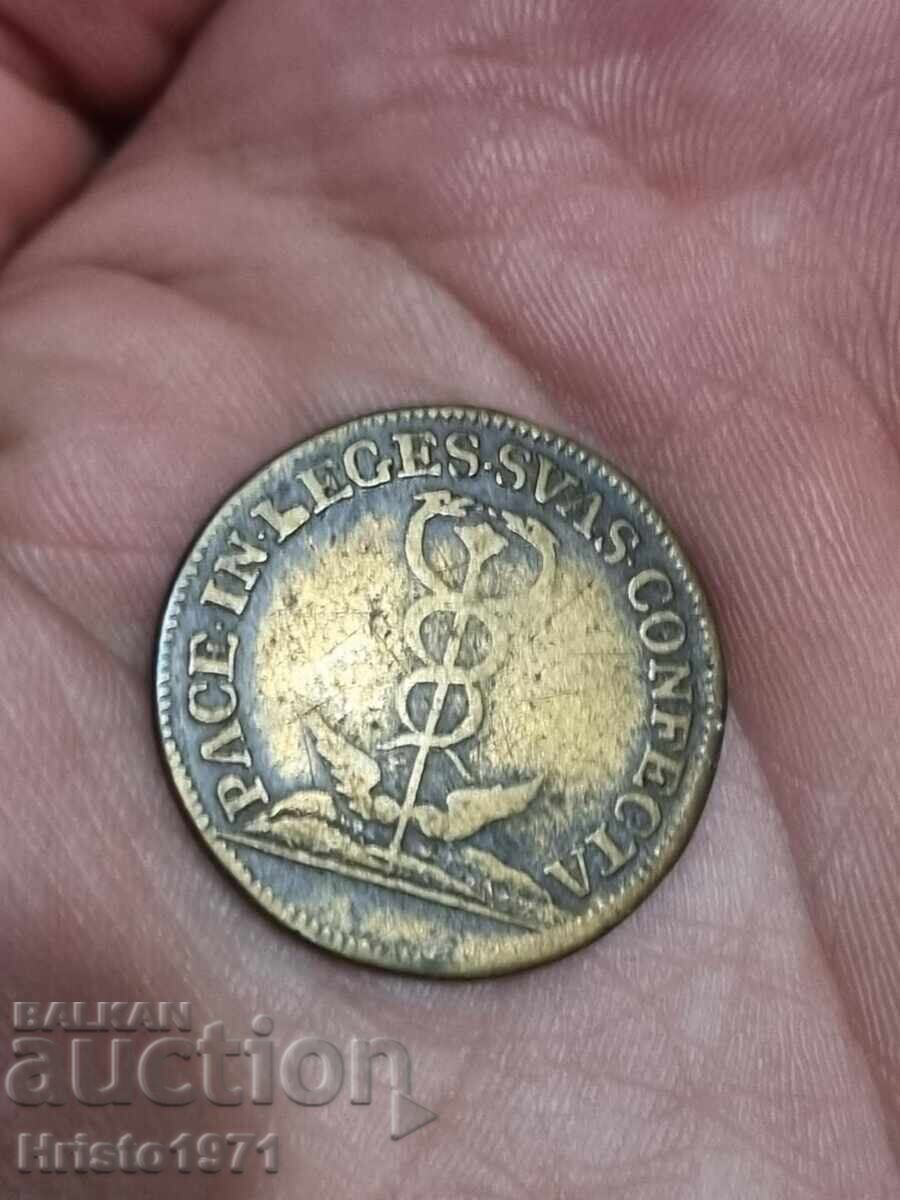 Jeton 1678 cu preț 40.00 BGN | € 20.45