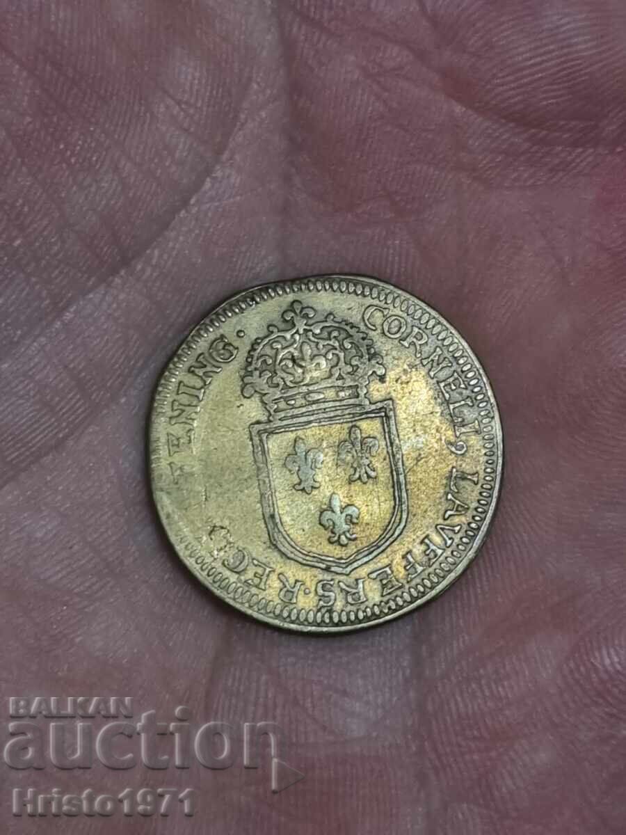 Louis XIV Token with price 50.00 BGN | € 25.56