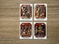 Aϊτουτάκι - Χριστούγεννα - Λεπτομέρειες από το βωμό της εκκλησίας.(1984) MNH