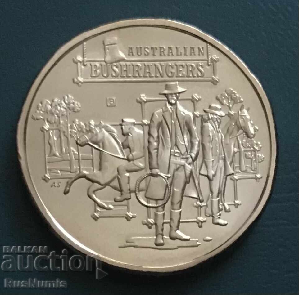 Australia. 1 Dollar 2019 (B). Kelly Gang Australia. 1 Dollar 2019 (B). Kelly Gang
