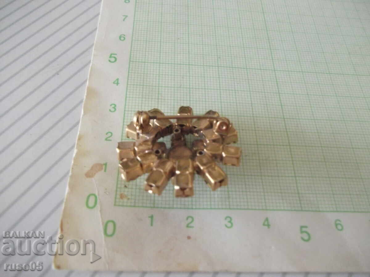Brooch with stones - 5 Brooch with stones - 5