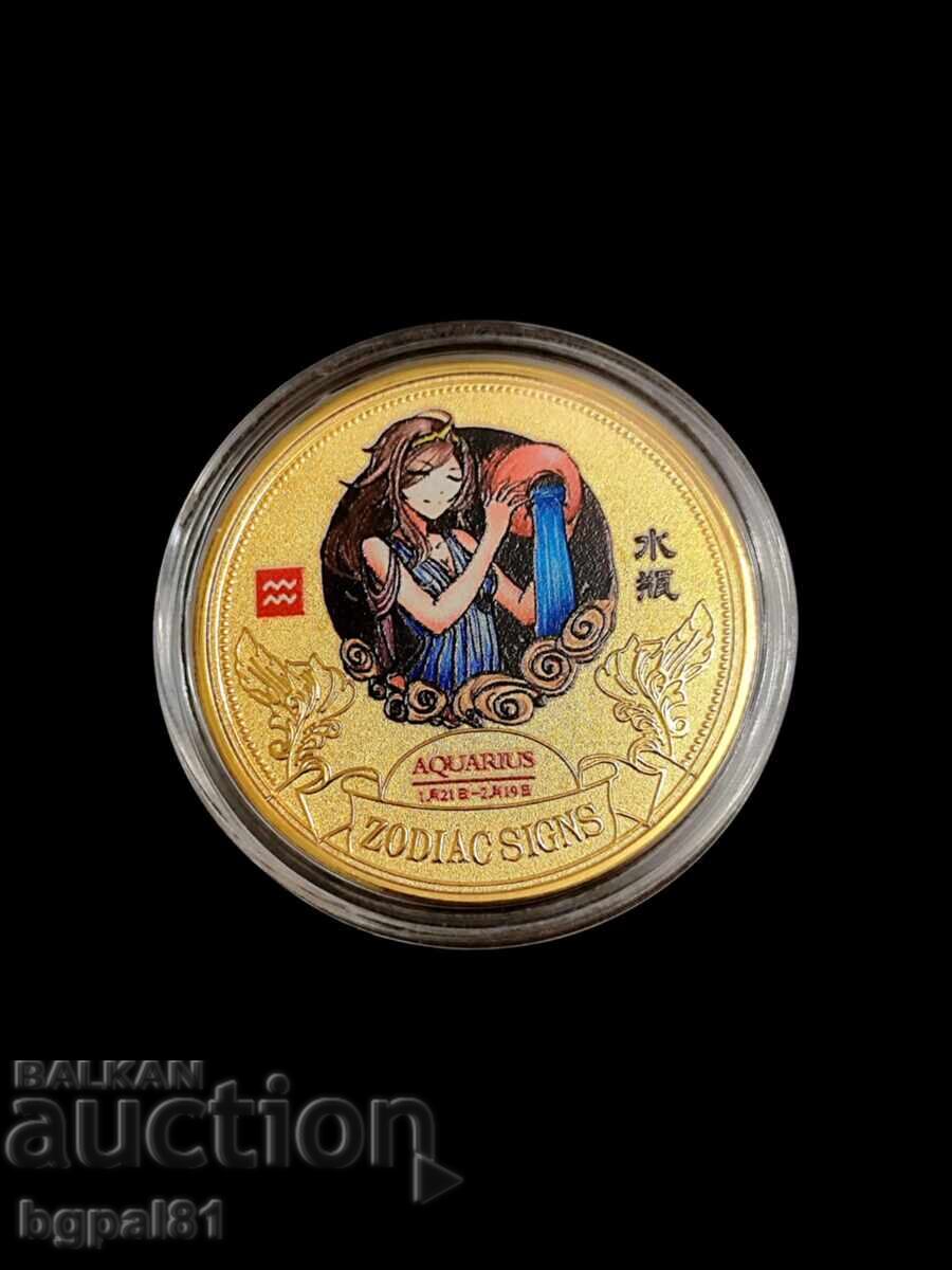 ♈ MONEDE SUVENIR – 12 SEMNE ZODIACALE ♓ - 6 ♈ MONEDE SUVENIR – 12 SEMNE ZODIACALE ♓ - 6