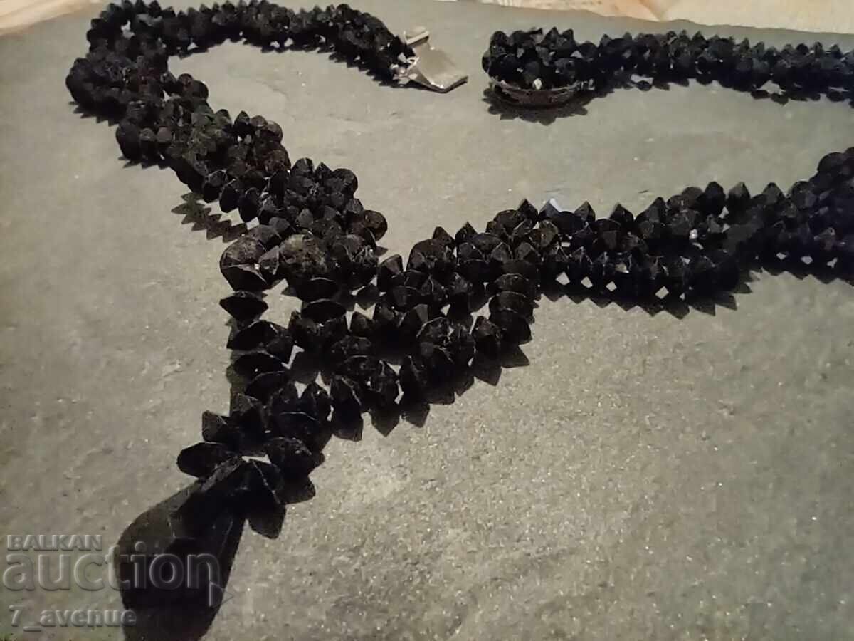 Auction  Necklace jewelry necklace and bracelet, unique 70s 12.10.25