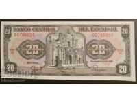 20 Sucres Ecuador, 1988, Ecuador, 20 sucres, UNC