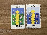 Malta - Mărci Europa/Europa CEPT - Turnul cu 6 stele (2000) MNH