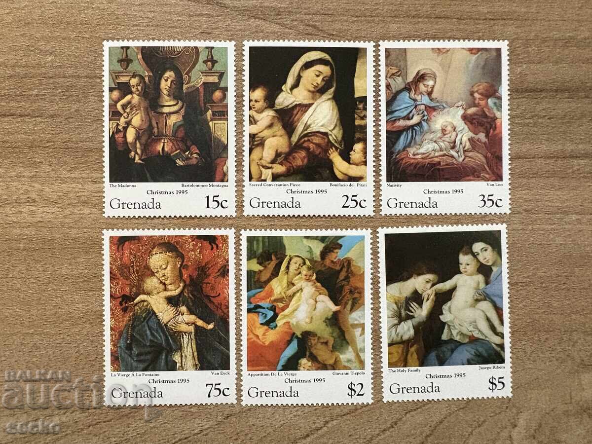 Γρενάδα - Χριστούγεννα - Θρησκευτικές εικόνες (1995) MNH