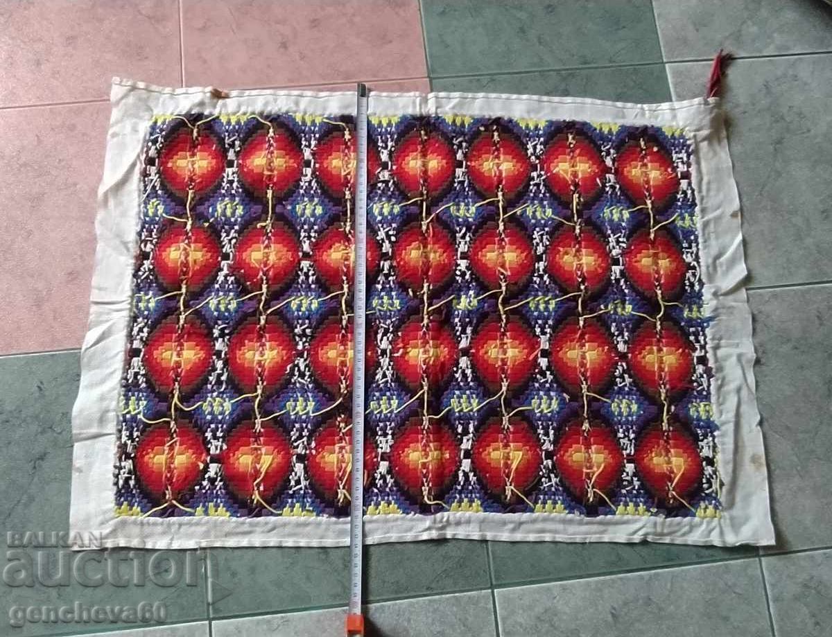 Auction  Bulgarian embroidery panel, cover, pillow