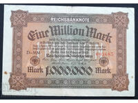 Germania 1 Milion Mark 1923 Bancnotă Reichsbank Pick 86b