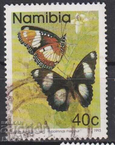 Timbrul marcat Fauna Fluturi 1993 din Namibia Timbrul marcat Fauna Fluturi 1993 din Namibia