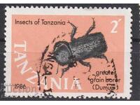 Stamped Fauna Insect Beetle 1986 from Tanzania