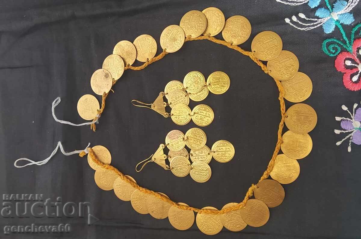 Authentic STAR jewelry for folk costume and earrings with price € 25.00 | 48.90 BGN