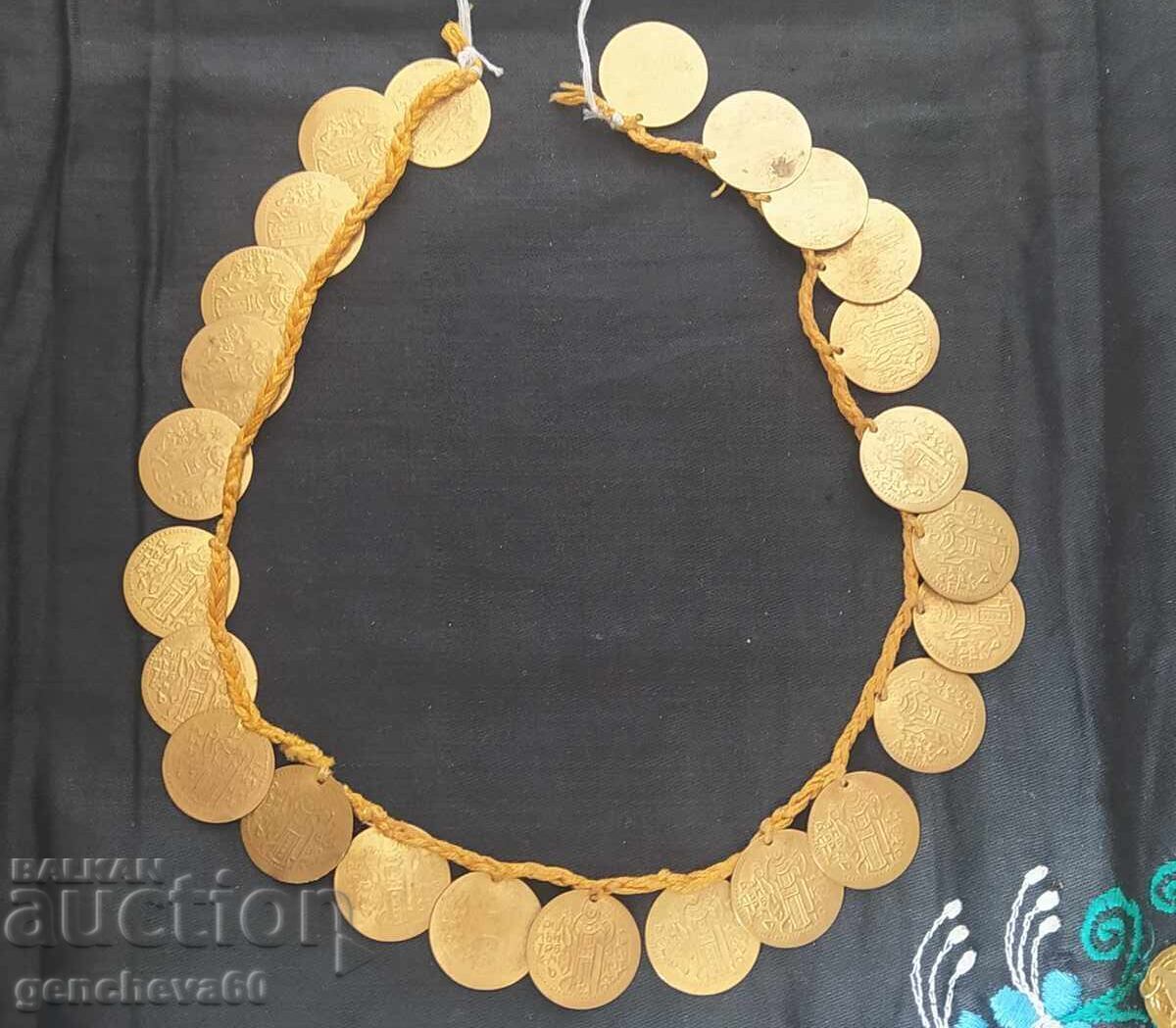 Auction  Authentic STAR jewelry for folk costume and earrings