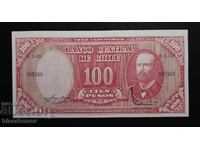 Chile, Chile, 100 pesos / 10 centésimos, 1961, UNC