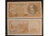 Chile, Chile, 10 Escudos 1967, 10 escudos, UNC