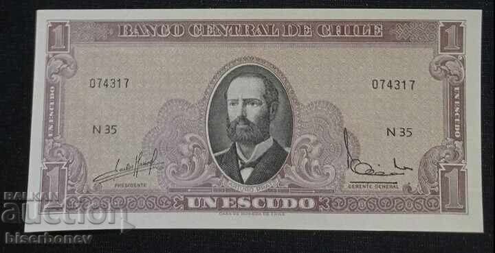 Chile, Chile, 1 Peso 1964, 1 peso, UNC