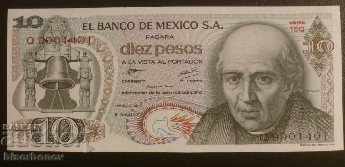 Mexic, Mexico, 10 pesos 1977, 10 pesos, UNC Mexic, Mexico, 10 pesos 1977, 10 pesos, UNC