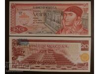 Мексико, Mexico, 20 песос 1977 г, UNC