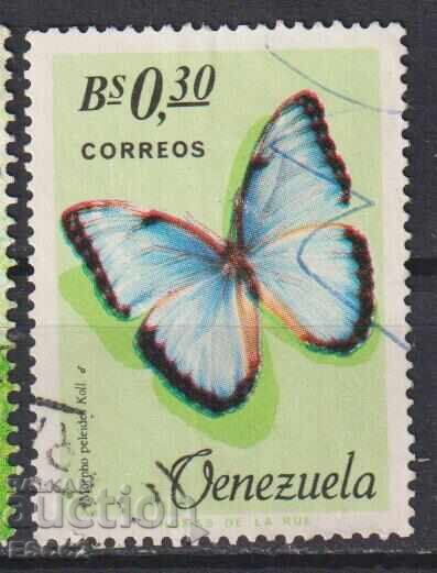 Stamped Fauna Butterfly 1966 from Venezuela Stamped Fauna Butterfly 1966 from Venezuela