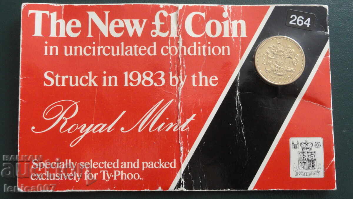 United Kingdom 1983 - 1 Pound BU (UNC)