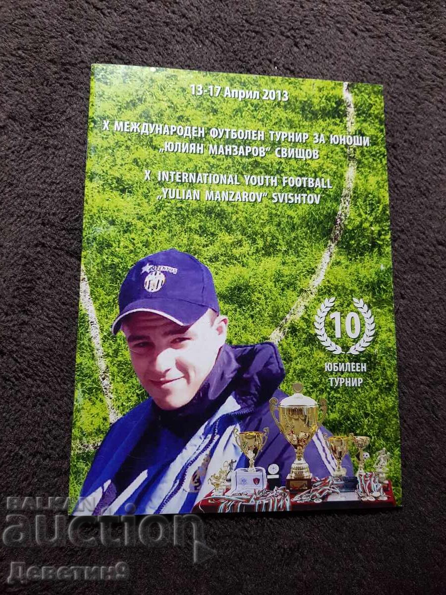 Program - Youth Football Tournament 2013